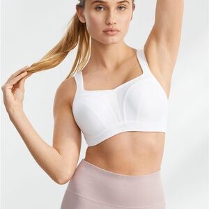 Panache Ultimate High Impact Underwire Sports Bra 38F White 5021